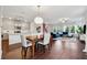 Spacious living area with an open kitchen, dining, and Gathering room at 1399 Flathead River Ln, Marietta, GA 30064