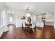 Bright home with the entryway, dining area, and kitchen shown at 1399 Flathead River Ln, Marietta, GA 30064