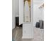 Clever design featuring a built-in ironing board in a closet space at 610 Lake Dr, Snellville, GA 30039