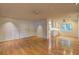 Bright living room with hardwood floors open to the kitchen at 1400 Chalmette Ne Dr # 2, Atlanta, GA 30306