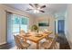 Cozy dining area with natural light, stylish table, and modern décor at 1496 Indian Forest Ct, Stone Mountain, GA 30083