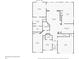 Detailed floor plan showcasing the layout of the first floor with bedrooms, bathrooms, and living spaces at 2730 Samples Rd, Cumming, GA 30041