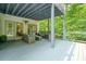Outdoor patio with comfortable seating, perfect for relaxing and enjoying nature at 627 Apache Trl, Woodstock, GA 30189