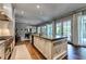 Spacious kitchen with granite island, stainless appliances, and ample storage at 201 Dovecrest Dr, Atlanta, GA 30305