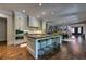 Spacious kitchen with granite island, stainless appliances, and ample storage at 201 Dovecrest Dr, Atlanta, GA 30305