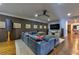 Comfortable living room with plush sectional sofa and modern decor at 201 Dovecrest Dr, Atlanta, GA 30305