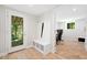 Bright mudroom with bench and access to backyard and office space at 481 Meadowbrook Se Dr, Marietta, GA 30067