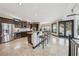 Spacious kitchen with granite countertops, stainless steel appliances, and breakfast bar at 101 Bevil Ridge Se Rd, Emerson, GA 30137