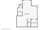 Third floor plan featuring a bathroom, closet, and finished attic space at 2870 Livsey Woods Dr, Tucker, GA 30084