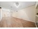 Spacious basement area featuring hardwood floors and overhead lighting throughout at 2173 Tanglewood Ne Trl, Conyers, GA 30013