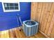 A modern AC unit outside of the home at 128 Evergreen Trl # 4, Cartersville, GA 30121