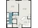 Enjoy the modern floor plan of this home with a bedroom, bath, living room, kitchen, laundry and foyer at 10 Perimeter Summit Ne Blvd # 4223, Brookhaven, GA 30319