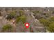 Scenic neighborhood view of lush trees and charming homes, perfect for those seeking a tranquil and connected community at 1222 E Forrest Ave, Atlanta, GA 30344