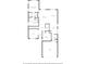 Floorplan including layout of primary bedroom, living room, dining area, kitchen, and garage at 238 Balsam Dr, Canton, GA 30114