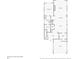 First floor plan showcases the layout with the primary bedroom, living room, kitchen, and garage with precise dimensions at 1240 Hayes Sq, Peachtree City, GA 30269