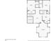 Second floor plan featuring the bedrooms, bathrooms, loft, stairs, and bonus room, showing precise dimensions for each room at 1240 Hayes Sq, Peachtree City, GA 30269