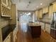 Beautiful kitchen with granite counters, a large island, stainless appliances, and custom cabinets at 2612 Peterboro Row, Marietta, GA 30062
