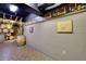 Rustic wine cellar with barrel accents, wine bottle display, and ample room for storing and aging wines at 700 Park Regency Ne Pl # 805, Atlanta, GA 30326