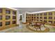 Unique wine cellar with built-in wooden wine racks, stone floors, and a table for wine tasting at 700 Park Regency Ne Pl # 805, Atlanta, GA 30326