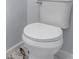 Standard white toilet with white seat in bathroom at 2169 Wingfoot Pl, Decatur, GA 30035