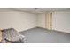 Finished basement with carpet at 405 W Leslie Ct, Woodstock, GA 30188