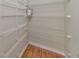 Spacious pantry with wire shelving, offering plenty of room for storage at 405 W Leslie Ct, Woodstock, GA 30188