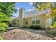 The property has a backyard with a charming patio area at 726 Sunset Ridge Ln, Lawrenceville, GA 30045