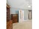Comfortable bedroom with vaulted ceilings, carpeted floors, and warm, neutral tones at 726 Sunset Ridge Ln, Lawrenceville, GA 30045