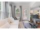 Bonus room with lots of natural light, hardwood floors, and a walkout door at 2428 Hadlow Ln # 25, Atlanta, GA 30339