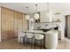 Stylish kitchen with a spacious island, elegant pendant lighting, and high-end stainless steel appliances at 2609 Dogwood Terrace Ne, Atlanta, GA 30319