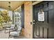 Cozy front porch with comfortable seating, perfect for enjoying the outdoors at 3420 Pleasant Springs Dr, Cumming, GA 30028