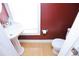 Cozy half bathroom with a pedestal sink and toilet at 3541 Roswell Ne Rd # 20, Atlanta, GA 30305