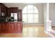 Bright living room showcasing an open layout, stainless steel appliances, and a beautiful window bringing in natural light at 3541 Roswell Ne Rd # 20, Atlanta, GA 30305