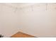 Walk-in closet with wood floor and wire shelving for ample storage at 3541 Roswell Ne Rd # 20, Atlanta, GA 30305
