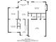 Layout of the first floor showcasing the main living area and room dimensions at 1464 Claredon Dr, Lawrenceville, GA 30043