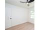 Bright bedroom with modern ceiling fan and one window at 2935 Catalina Dr, Decatur, GA 30032