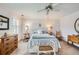 Cozy bedroom with neutral tones and a comfortable queen-sized bed at 3196 Henderson Walk, Atlanta, GA 30340
