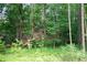 Lush backyard with grass and mature trees at 1096 Polo Club Nw Dr, Marietta, GA 30064