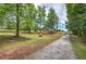 Spacious lot featuring a long gravel driveway and mature trees at 12208 Buchanan Hwy, Temple, GA 30179