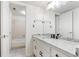 Updated bathroom with granite countertops, modern fixtures, and a separate shower and tub at 1731 Twin Brooks Se Dr, Marietta, GA 30067