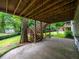 Under deck with patio and view of backyard at 740 Orchard Ct, Atlanta, GA 30328