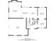 First floor layout featuring open-concept kitchen, dining, and living areas, plus garage and Gathering room at 1615 Burnt Oak Way, Dacula, GA 30019