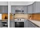 Stylish kitchen featuring modern appliances, granite countertops, and ample cabinet space at 4619 Villa Chase Ne Dr, Marietta, GA 30068