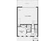 First floor blueprint showing a 2-car garage, suite, bath, foyer, and porch at 206 Maycrest Path, Tucker, GA 30084
