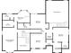 Upper level floor plan with primary bedroom, bedrooms, baths, laundry, and open to below area at 525 Old Path Xing, Roswell, GA 30075
