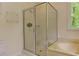 Bright bathroom with glass-enclosed shower and separate soaking tub, offering a spa-like experience at 4259 Arbor Club Dr, Marietta, GA 30066