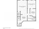 Unfinished basement featuring spaces for utilities, storage, and potential living areas at 1636 Caswell Pkwy, Marietta, GA 30060