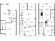 Complete floor plans showing layout including living spaces, bedrooms, and garage at 2988 Rivergreen Se Ln, Atlanta, GA 30339