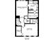 Floorplan featuring a primary bedroom with ensuite bath, walk-in closets, and a secondary bedroom at 3351 Cumberland Club Dr # 17, Atlanta, GA 30339