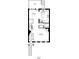 Detailed floorplan showcasing the layout of the home's main level, featuring a living room, kitchen, and dining area at 3351 Cumberland Club Dr # 17, Atlanta, GA 30339
